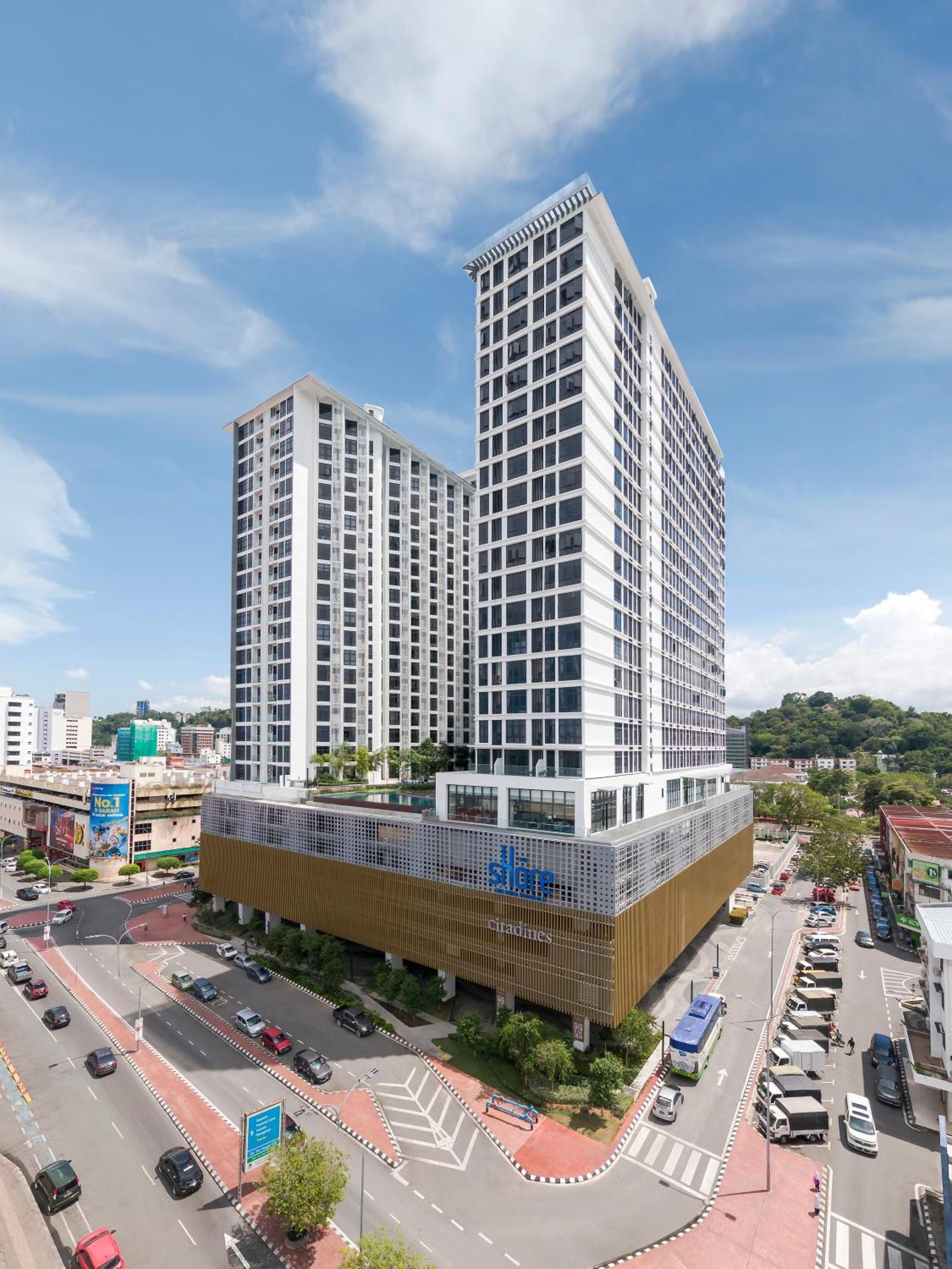 Citadines Waterfront Kota Kinabalu Hotel Екстериор снимка